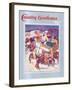 "Christmas in Town," Country Gentleman Cover, December 1, 1940-Henry Soulen-Framed Giclee Print