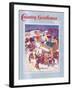 "Christmas in Town," Country Gentleman Cover, December 1, 1940-Henry Soulen-Framed Giclee Print