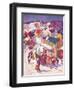 "Christmas in Town,"December 1, 1940-Henry Soulen-Framed Giclee Print