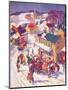 "Christmas in Town,"December 1, 1940-Henry Soulen-Mounted Giclee Print