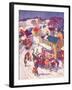 "Christmas in Town,"December 1, 1940-Henry Soulen-Framed Giclee Print