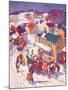 "Christmas in Town,"December 1, 1940-Henry Soulen-Mounted Giclee Print