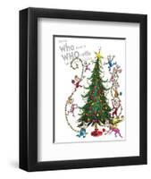 Christmas in Whoville-Theodor (Dr. Seuss) Geisel-Framed Art Print