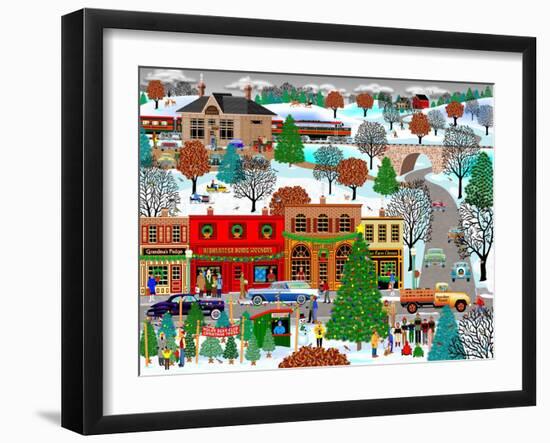 Christmas Is Coming-Mark Frost-Framed Giclee Print