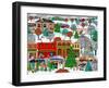 Christmas Is Coming-Mark Frost-Framed Giclee Print