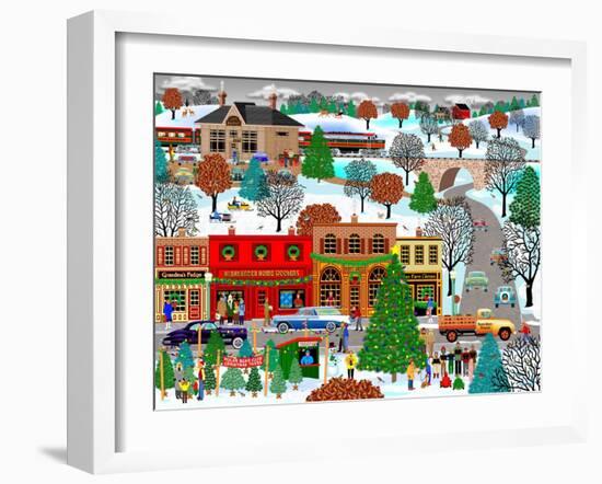 Christmas Is Coming-Mark Frost-Framed Giclee Print