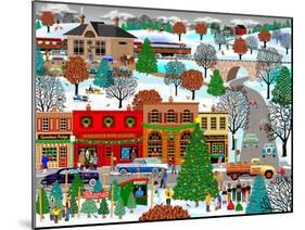 Christmas Is Coming-Mark Frost-Mounted Giclee Print