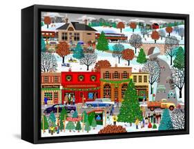 Christmas Is Coming-Mark Frost-Framed Stretched Canvas