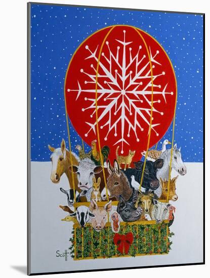 Christmas Journey-Pat Scott-Mounted Giclee Print