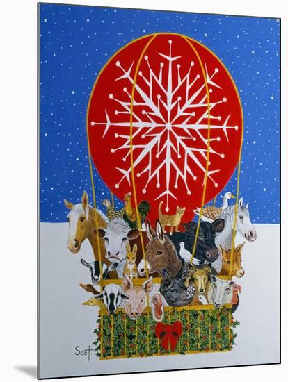 Christmas Journey-Pat Scott-Mounted Giclee Print