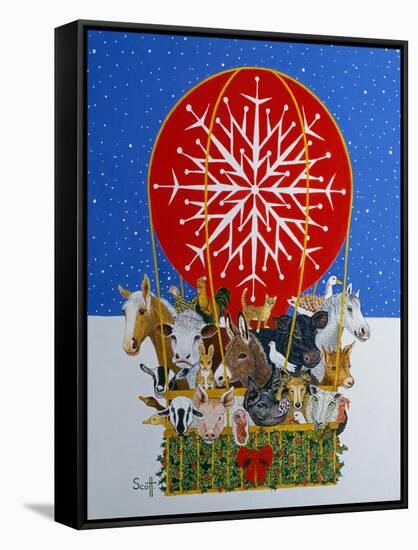 Christmas Journey-Pat Scott-Framed Stretched Canvas