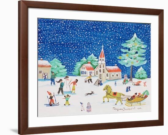 Christmas Joy, 1997-Gordana Delosevic-Framed Giclee Print