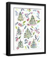 Christmas Joy 2-Irina Trzaskos Studio-Framed Giclee Print