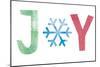 Christmas JOY Letters-Summer Tali Hilty-Mounted Giclee Print