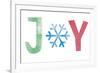 Christmas JOY Letters-Summer Tali Hilty-Framed Giclee Print