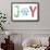 Christmas JOY Letters-Summer Tali Hilty-Framed Giclee Print displayed on a wall