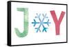 Christmas JOY Letters-Summer Tali Hilty-Framed Stretched Canvas