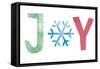 Christmas JOY Letters-Summer Tali Hilty-Framed Stretched Canvas