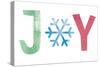 Christmas JOY Letters-Summer Tali Hilty-Stretched Canvas