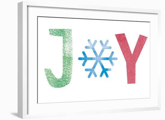Christmas JOY Letters-Summer Tali Hilty-Framed Giclee Print
