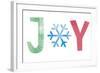 Christmas JOY Letters-Summer Tali Hilty-Framed Giclee Print