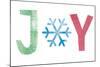 Christmas JOY Letters-Summer Tali Hilty-Mounted Giclee Print