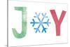 Christmas JOY Letters-Summer Tali Hilty-Stretched Canvas