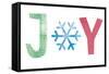 Christmas JOY Letters-Summer Tali Hilty-Framed Stretched Canvas