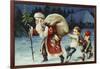 Christmas Joys Spread near and Far-null-Framed Giclee Print