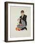 Christmas Kisses-Stevie Taylor-Framed Giclee Print