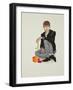 Christmas Kisses-Stevie Taylor-Framed Giclee Print