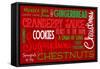 Christmas Kitchen Typography-Andi Metz-Framed Stretched Canvas