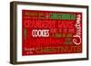 Christmas Kitchen Typography-Andi Metz-Framed Premium Giclee Print