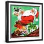 Christmas Kitten - Jack and Jill, December 1963-Irma Wilde-Framed Giclee Print