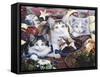 Christmas Kittens and All the Trim'Ns-Jenny Newland-Framed Stretched Canvas