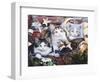 Christmas Kittens and All the Trim'Ns-Jenny Newland-Framed Giclee Print