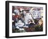 Christmas Kittens and All the Trim'Ns-Jenny Newland-Framed Giclee Print