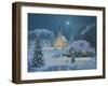 Christmas Lake-Richard Burns-Framed Giclee Print