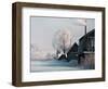 Christmas Landscape in Winter Village-katty1489-Framed Photographic Print