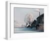 Christmas Landscape in Winter Village-katty1489-Framed Photographic Print