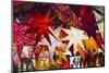 Christmas Lanterns in Market-Jon Hicks-Mounted Photographic Print