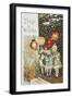 Christmas Lanterns-null-Framed Giclee Print