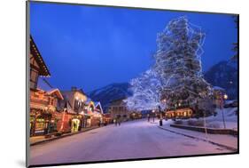Christmas Lighting Festival, Leavenworth, Bavarian Village, Washington-Stuart Westmorland-Mounted Photographic Print