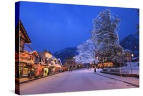 Christmas Lighting Festival, Leavenworth, Bavarian Village, Washington-Stuart Westmorland-Stretched Canvas