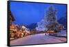 Christmas Lighting Festival, Leavenworth, Bavarian Village, Washington-Stuart Westmorland-Framed Stretched Canvas