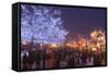 Christmas Lighting Festival, Leavenworth, Bavarian Village, Washington-Stuart Westmorland-Framed Stretched Canvas