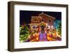 christmas lights-6178-Jeff Poe-Framed Photo