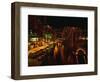 Christmas Lights Along the San Antonio Riverwalk-James Randklev-Framed Photographic Print