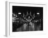 Christmas Lights and Decorations in Regent Street, London 1966-null-Framed Photographic Print