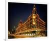 Christmas lights at Harrods, London, South England, Great Britain-null-Framed Premium Giclee Print